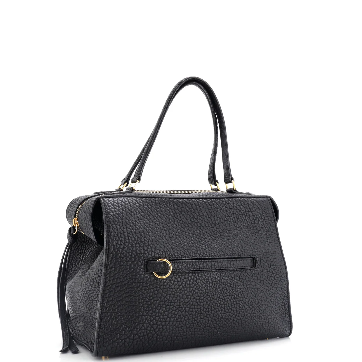 Ring Bag Leather Small - Deep Luxury