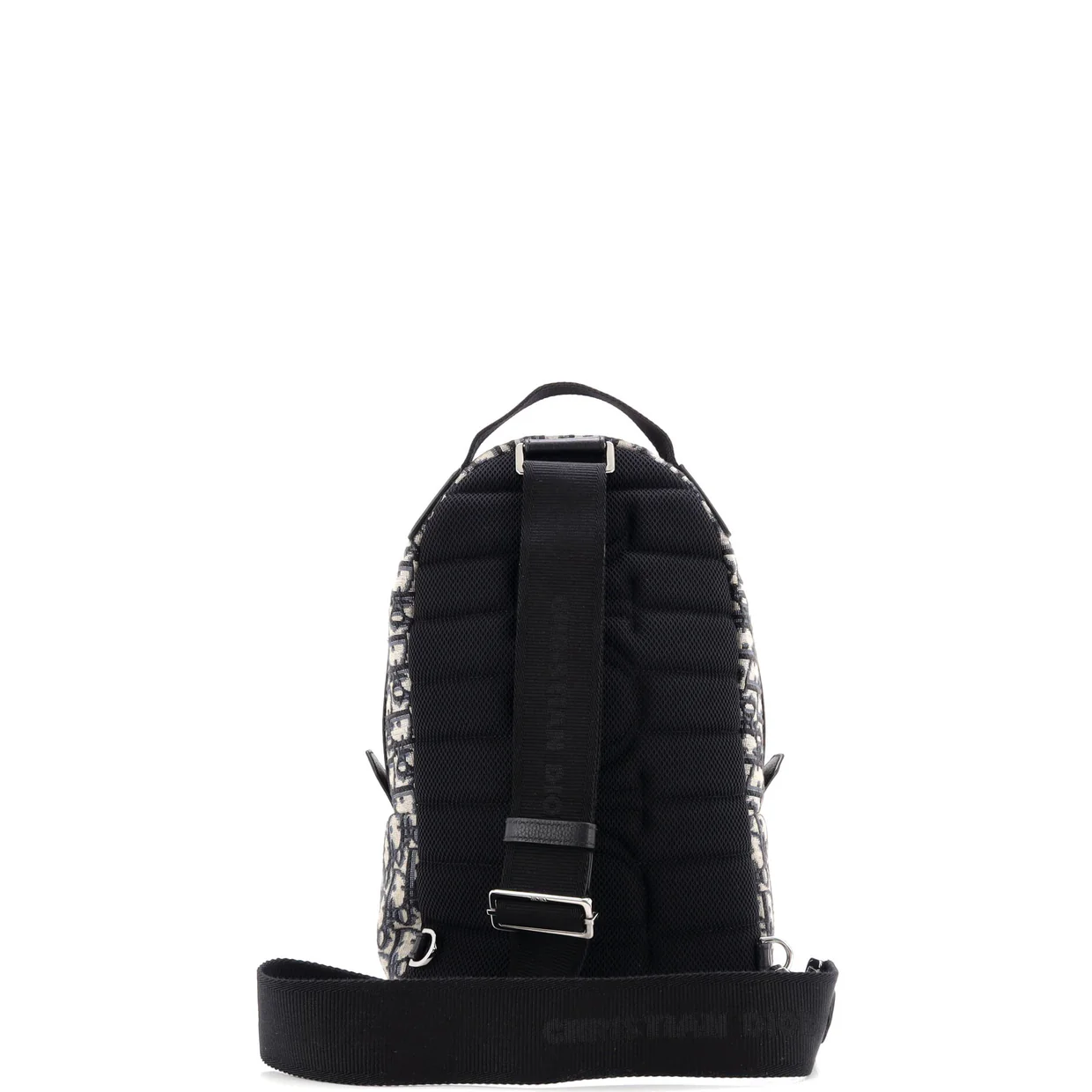 Zip Around Sling Backpack Oblique Canvas - Deep Luxury
