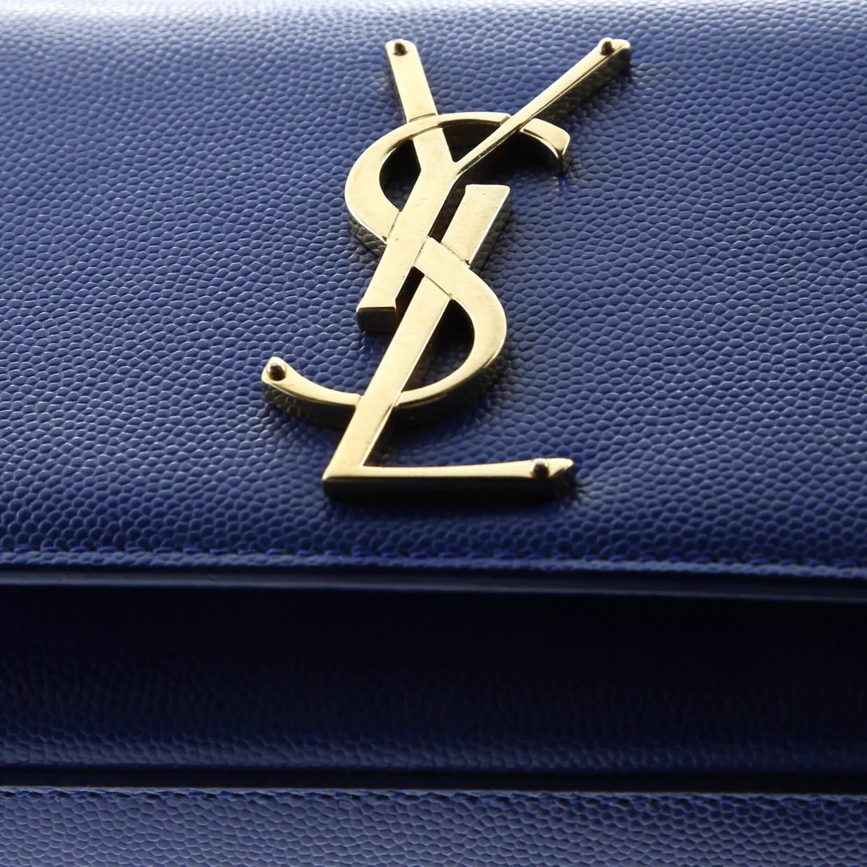 Classic Monogram Crossbody Bag Grainy Leather Small - Deep Luxury