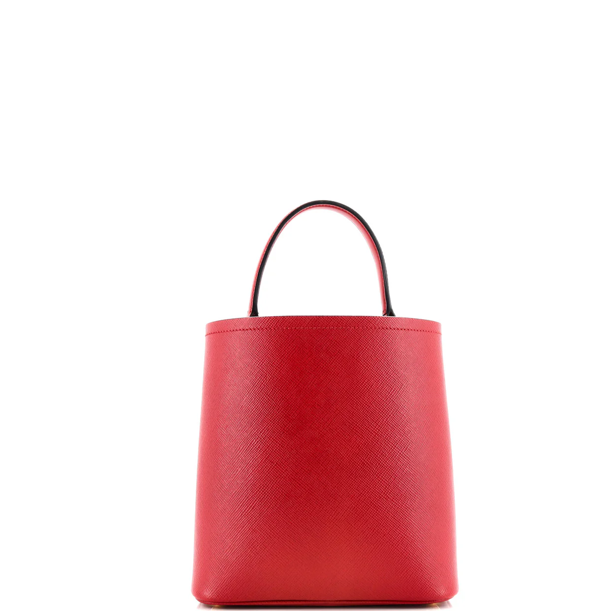 Panier Bucket Bag Saffiano Leather Medium - Deep Luxury