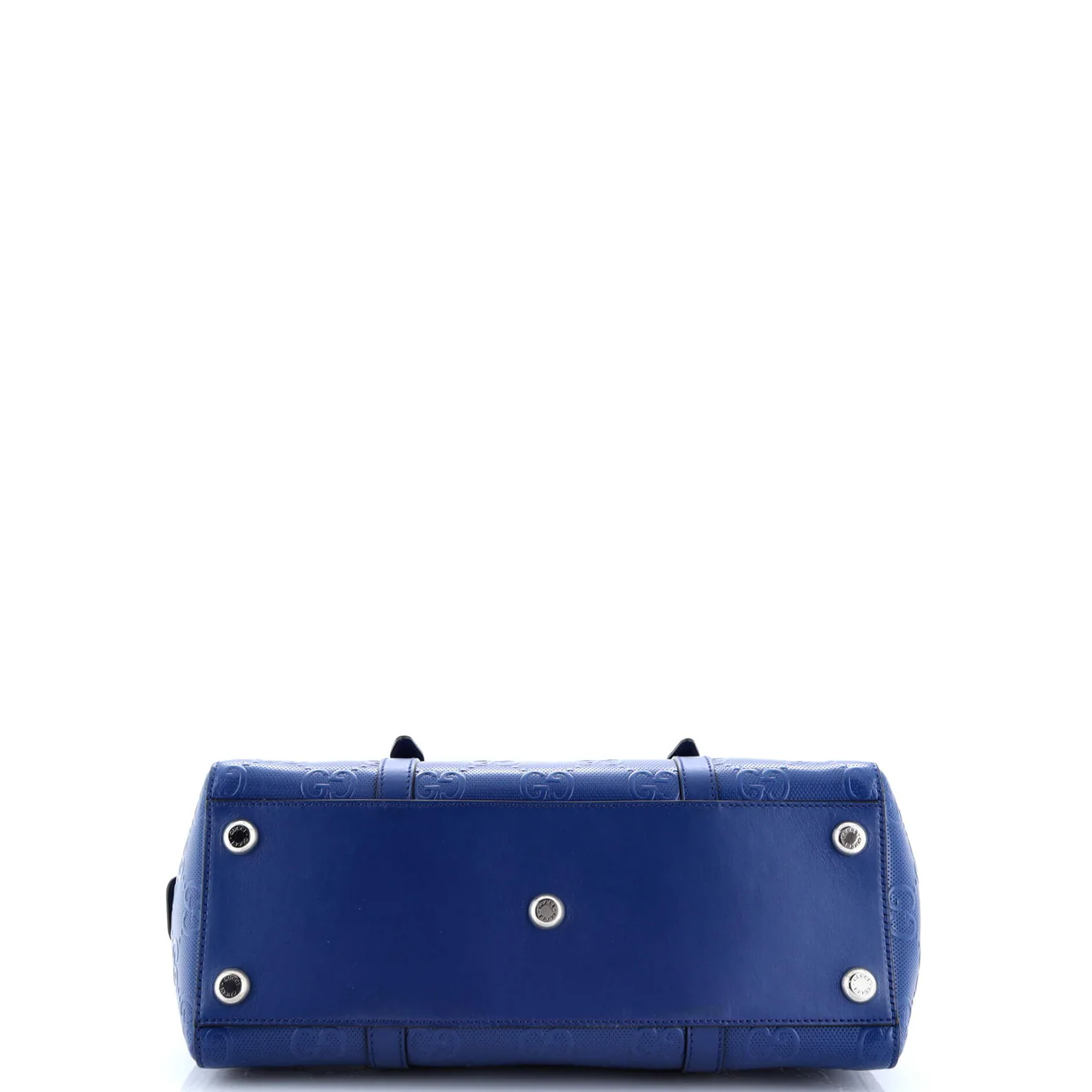 Tote Bag GG Embossed Perforated Leather - Deep Luxury