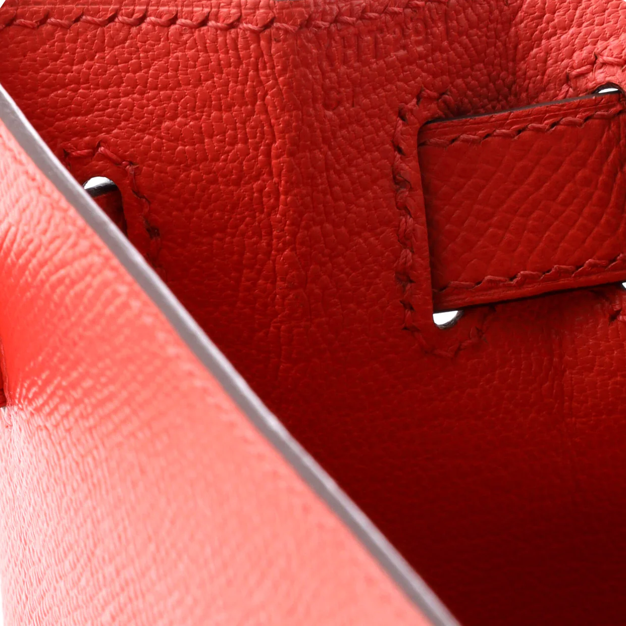 Kelly Handbag Rouge Pivoine Epsom with Gold Hardware 28 - Deep Luxury