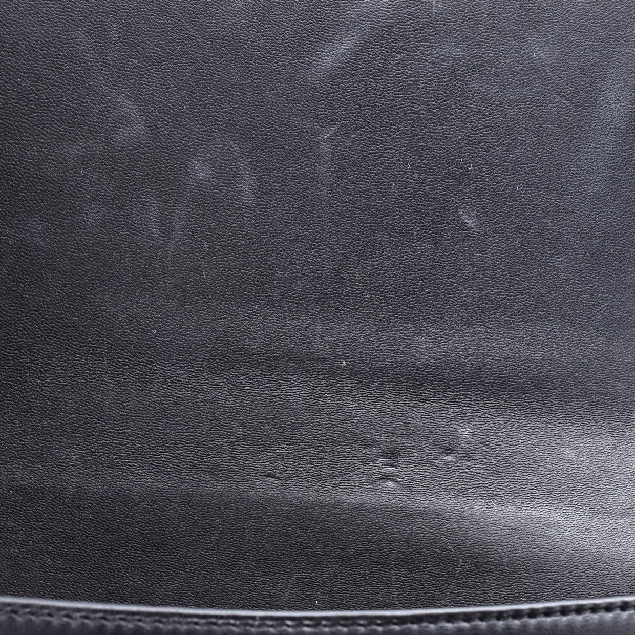 Boy Brick Flap Bag Patent with Crystal Inlaid Plexiglass Horizontal - Deep Luxury