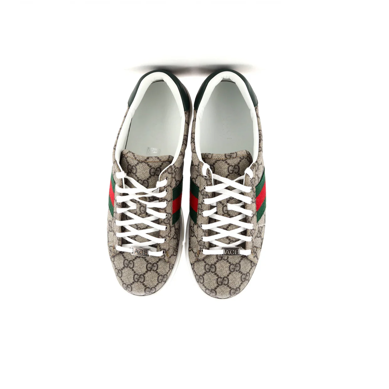 Ace Sneakers GG Coated Canvas - Deep Luxury