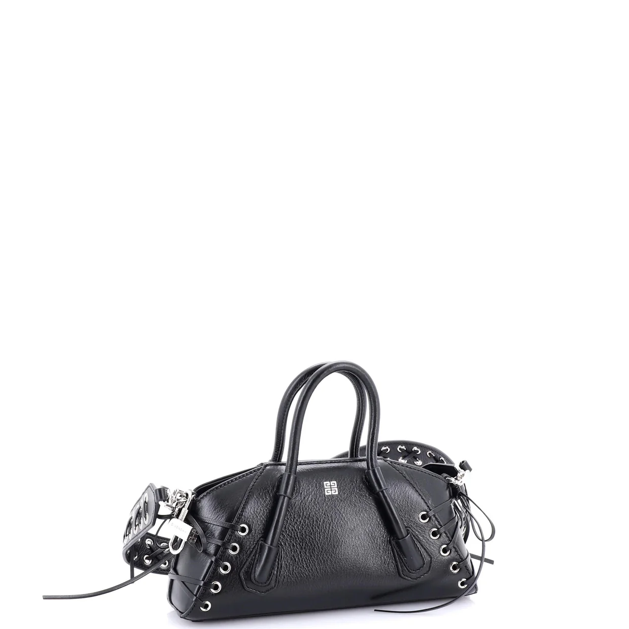 Antigona Stretch Bag Leather Mini - Deep Luxury