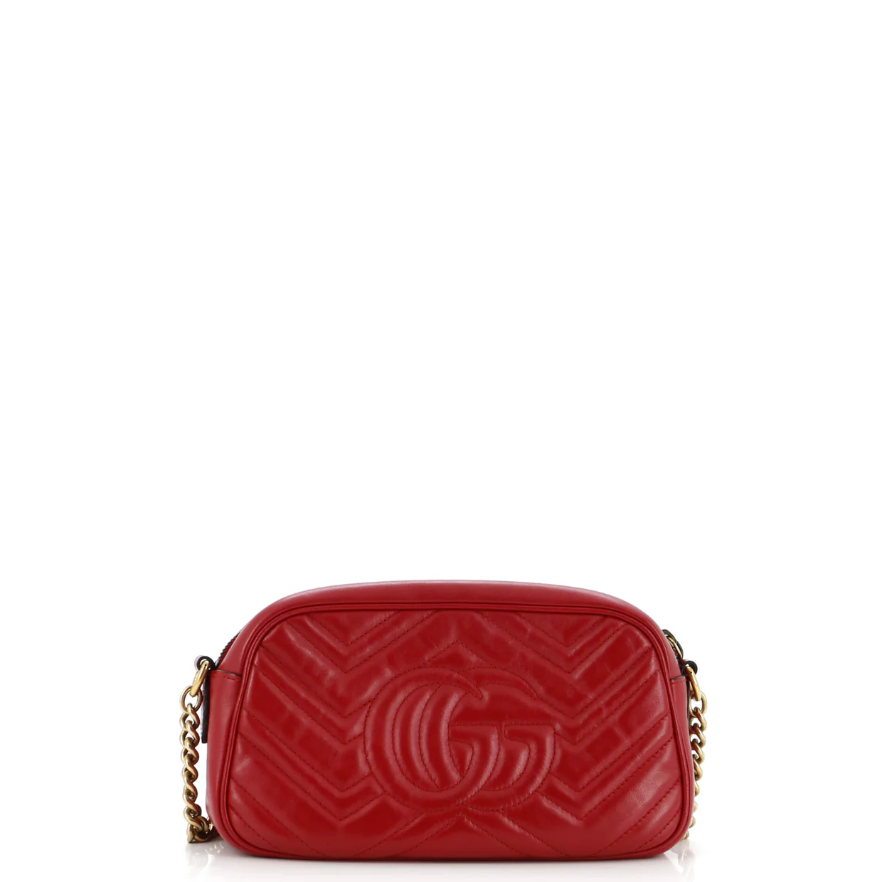 GG Marmont Shoulder Bag Matelasse Leather Small - Deep Luxury