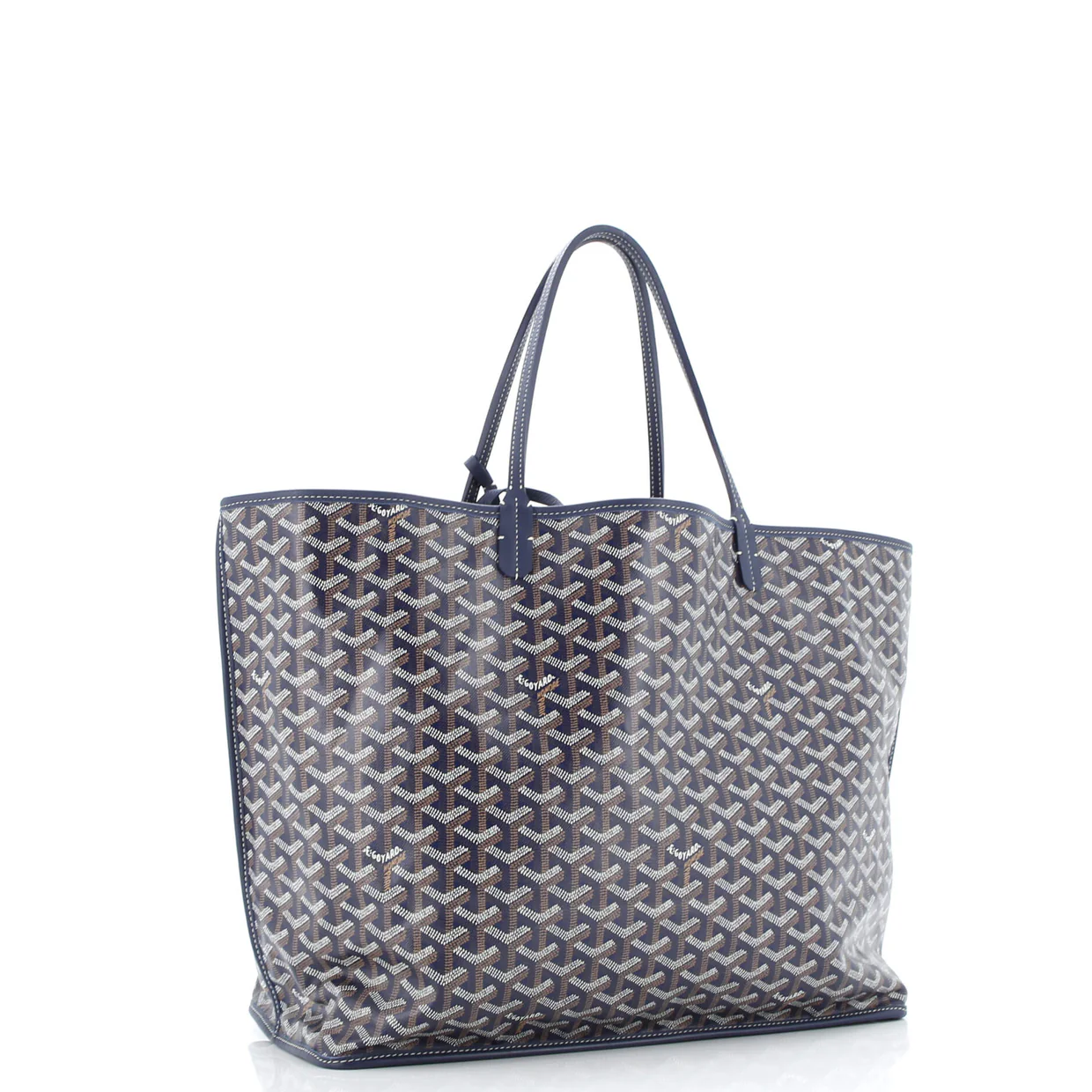Anjou Reversible Tote Coated Canvas GM - Deep Luxury