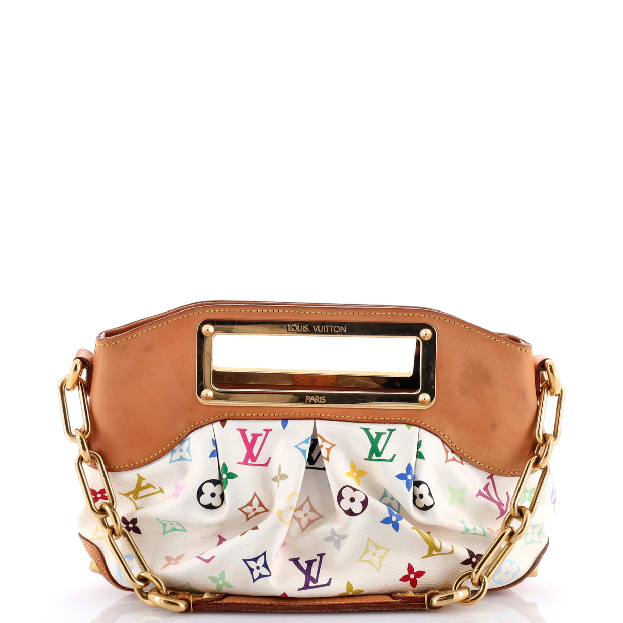 Judy Handbag Monogram Multicolor MM - Deep Luxury