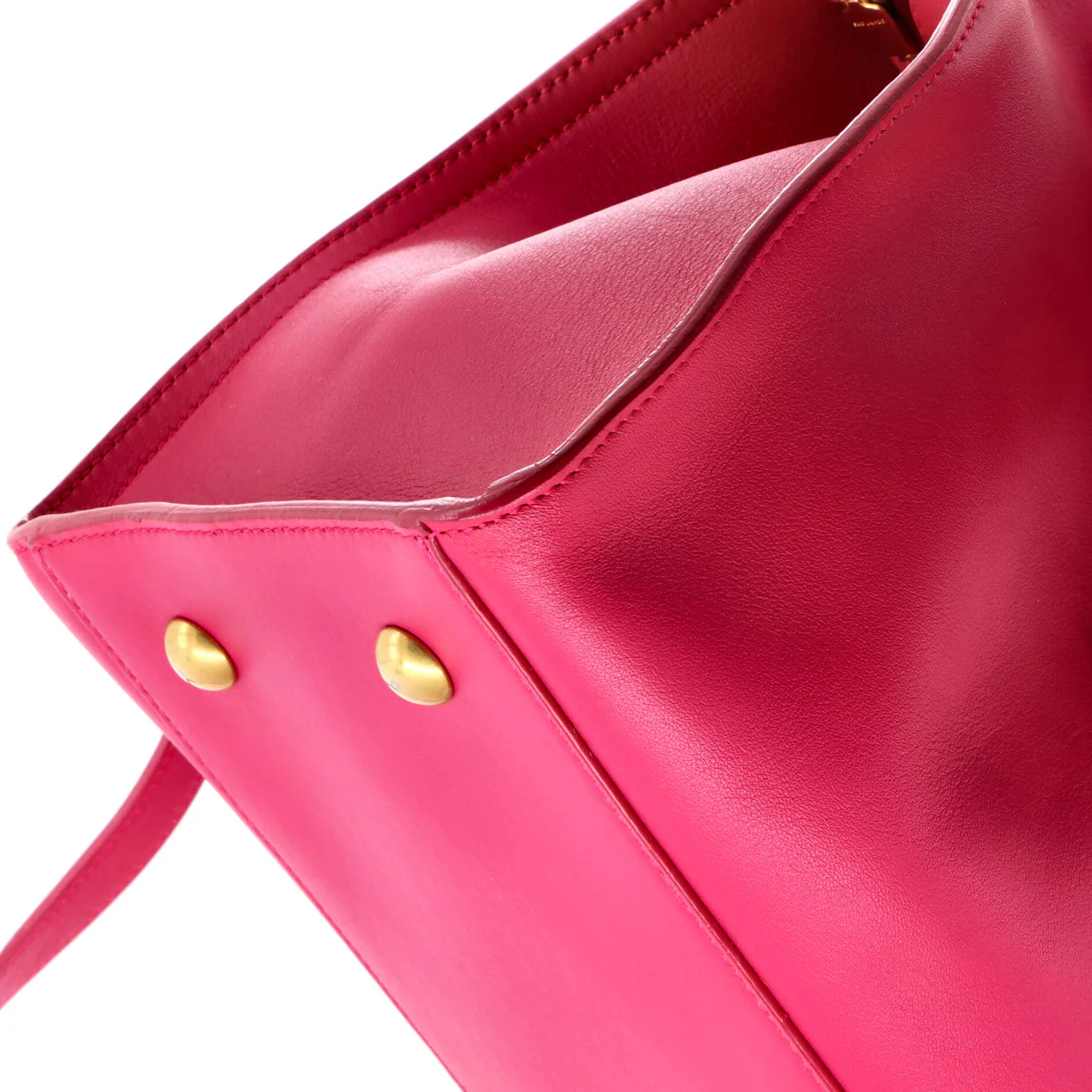 Classic Y Cabas Leather Small - Deep Luxury