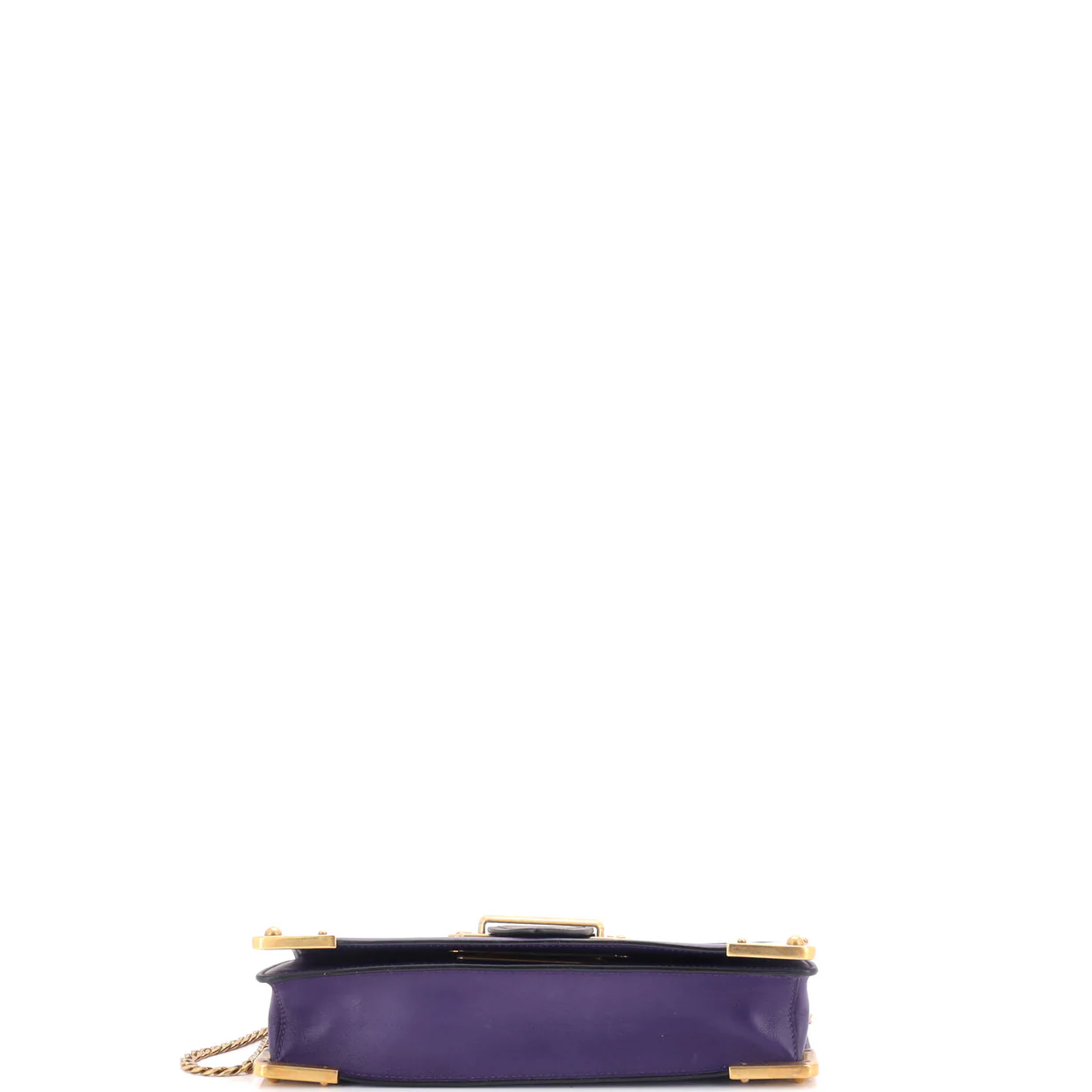 Cahier Chain Clutch City Calf and Saffiano - Deep Luxury