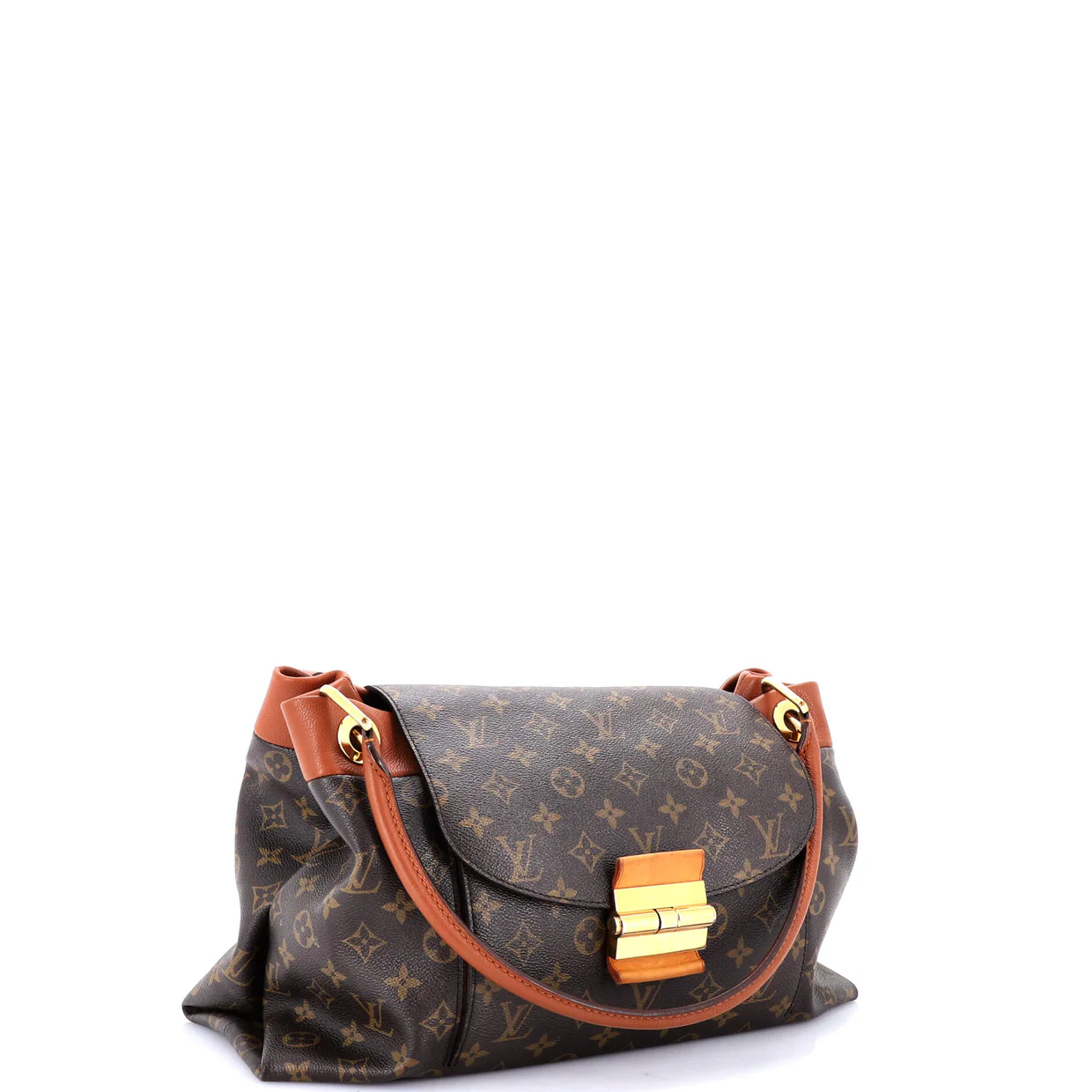 Olympe Handbag Monogram Canvas - Deep Luxury