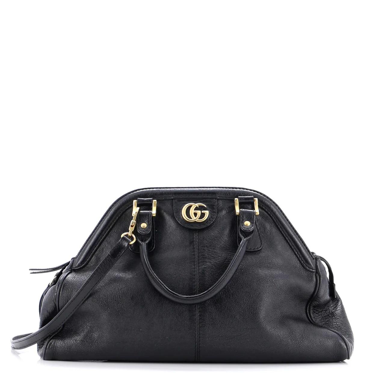 RE(BELLE) Top Handle Bag Leather Medium - Deep Luxury