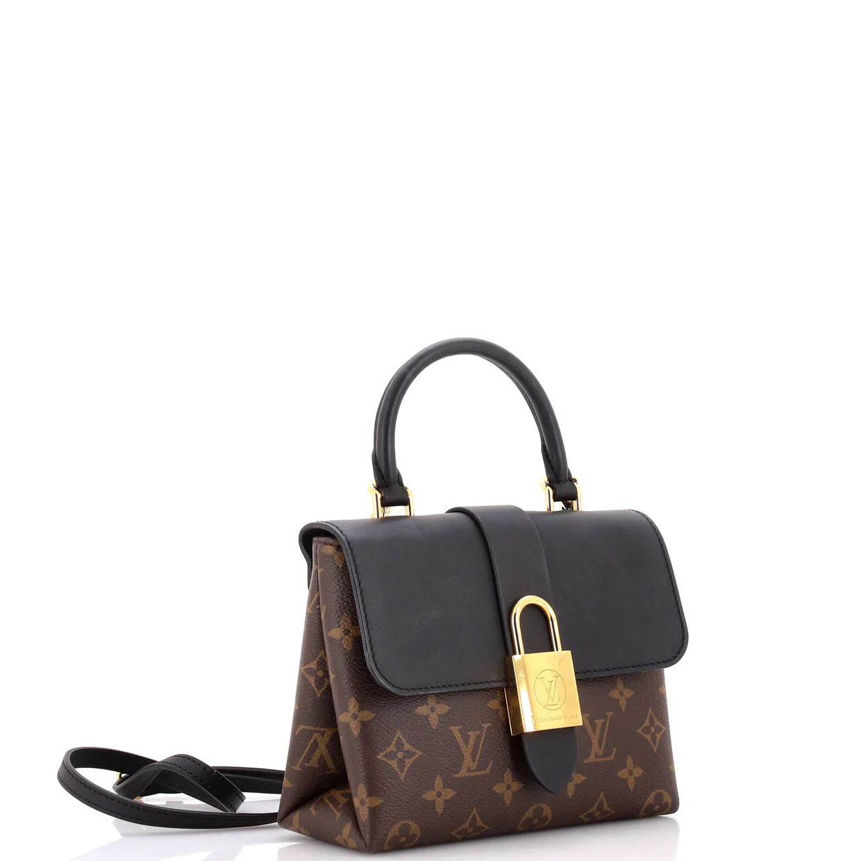 Locky Handbag Monogram Canvas with Leather BB - Deep Luxury