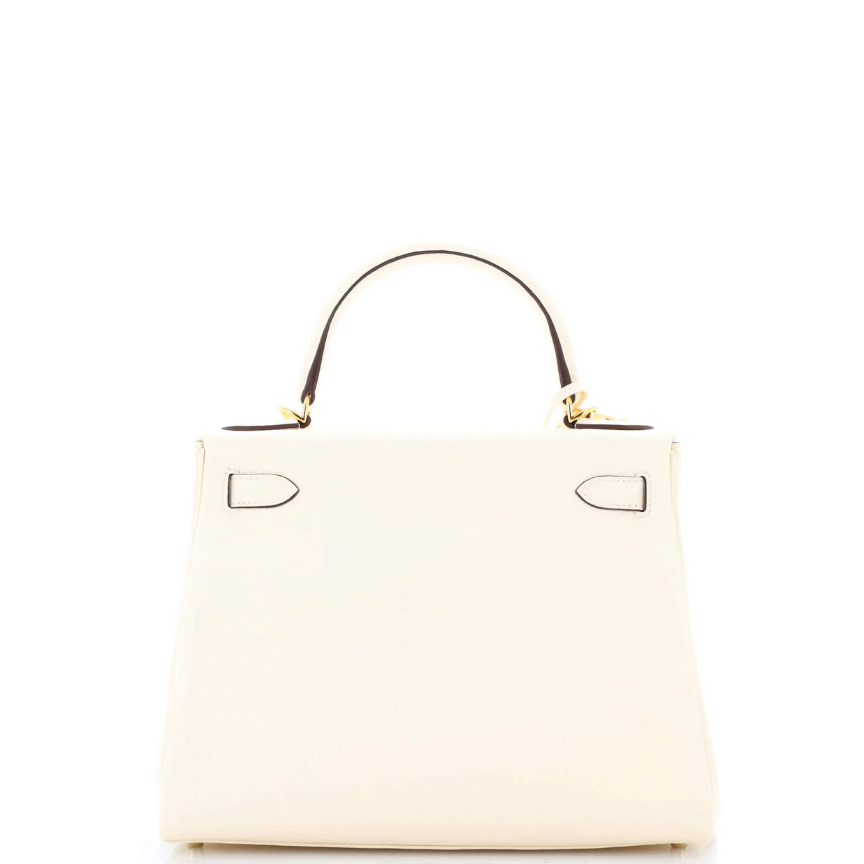 Kelly Handbag Light Clemence with Gold Hardware 28 - Deep Luxury
