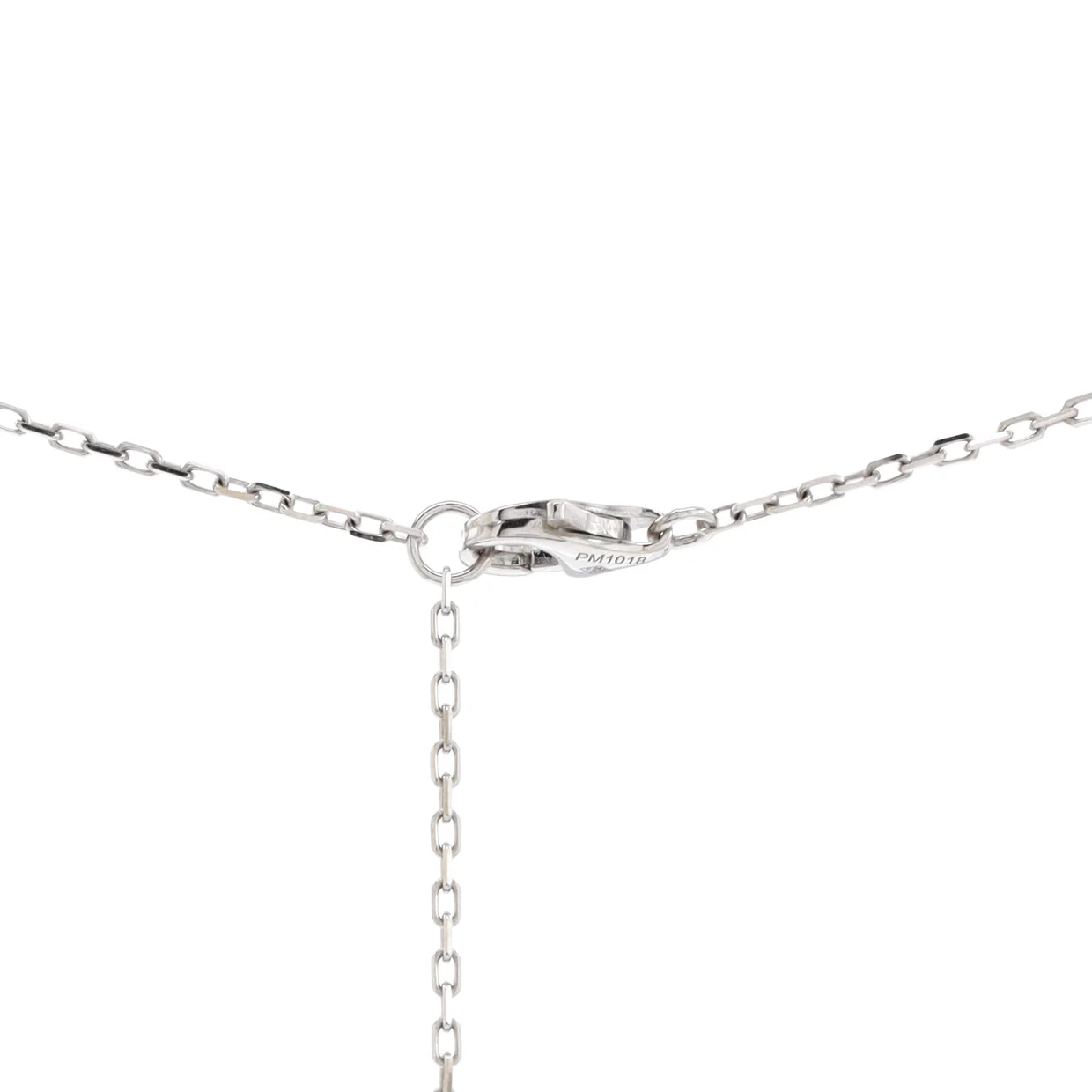 C de Cartier Necklace 18K White Gold and Amethyst - Deep Luxury