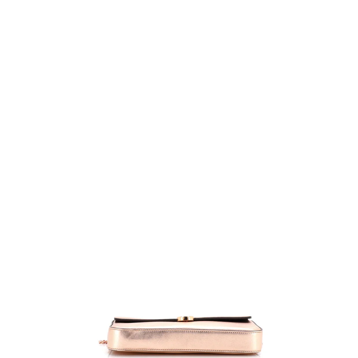 F Is Fendi Envelope Chain Clutch Leather Small - Deep Luxury