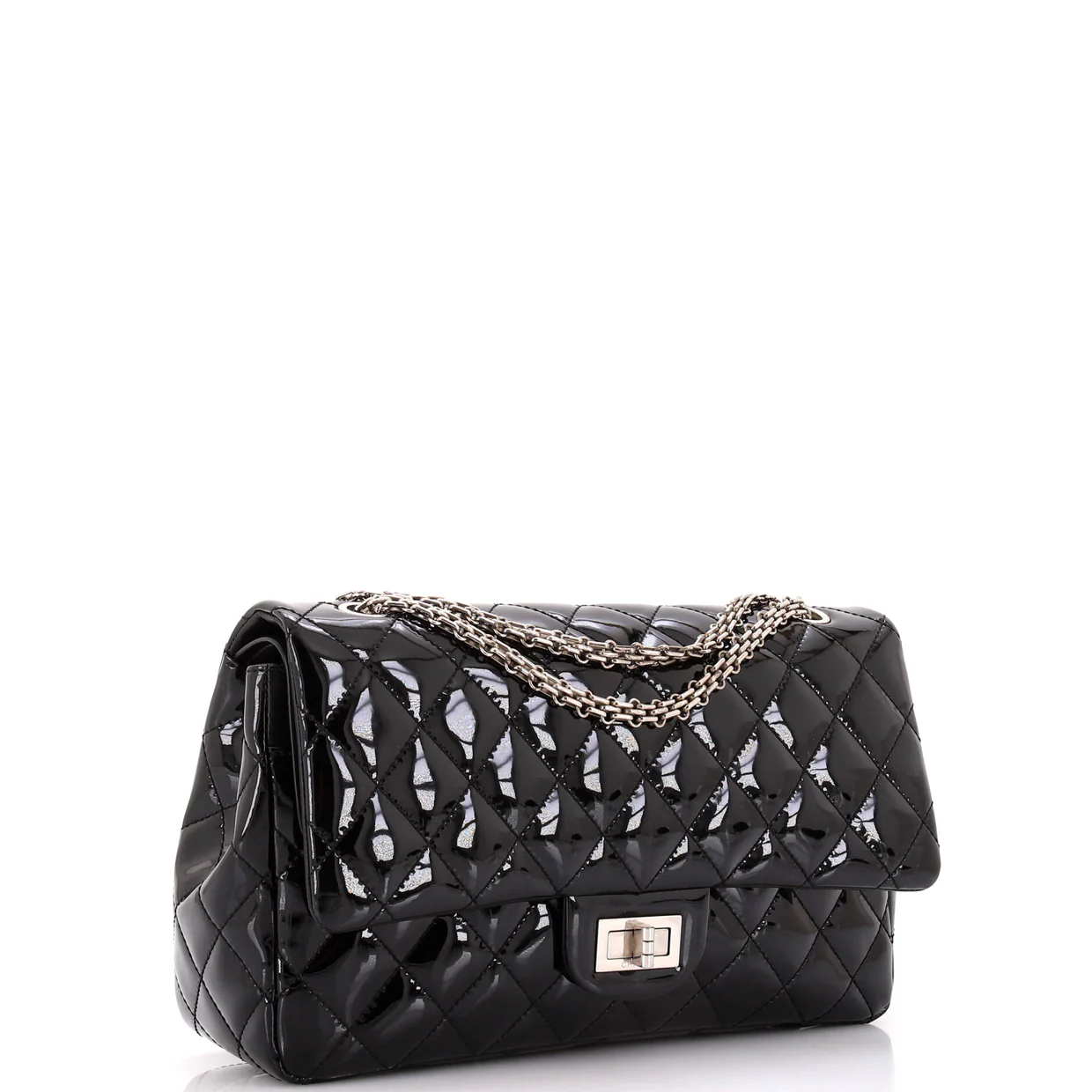 Reissue 2.55 Flap Bag Quilted Patent 227 - Deep Luxury