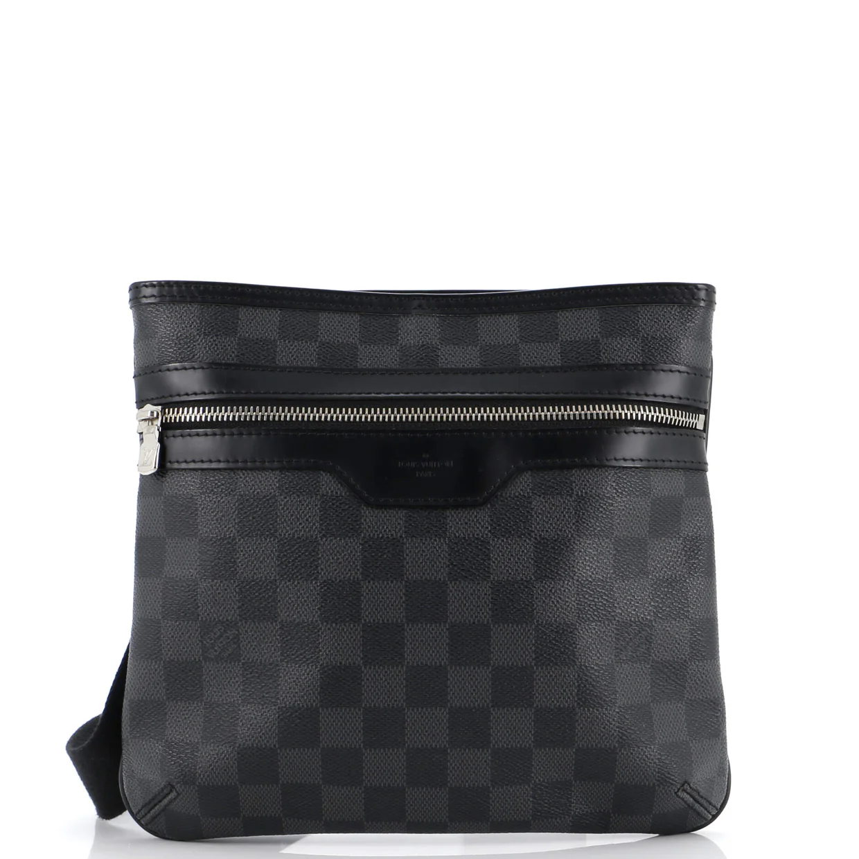 Thomas Handbag Damier Graphite - Deep Luxury