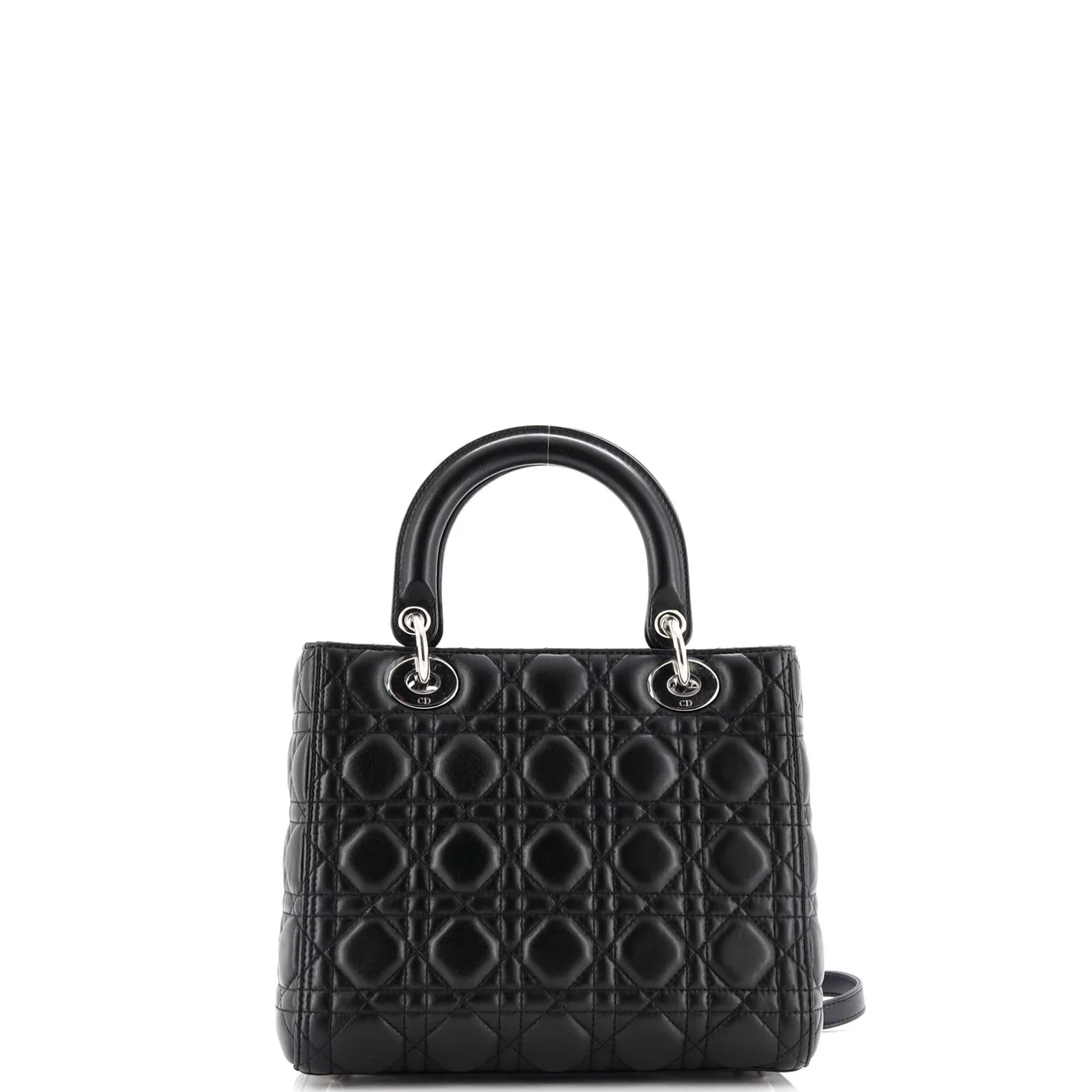 Lady Dior Bag Cannage Quilt Lambskin Medium - Deep Luxury