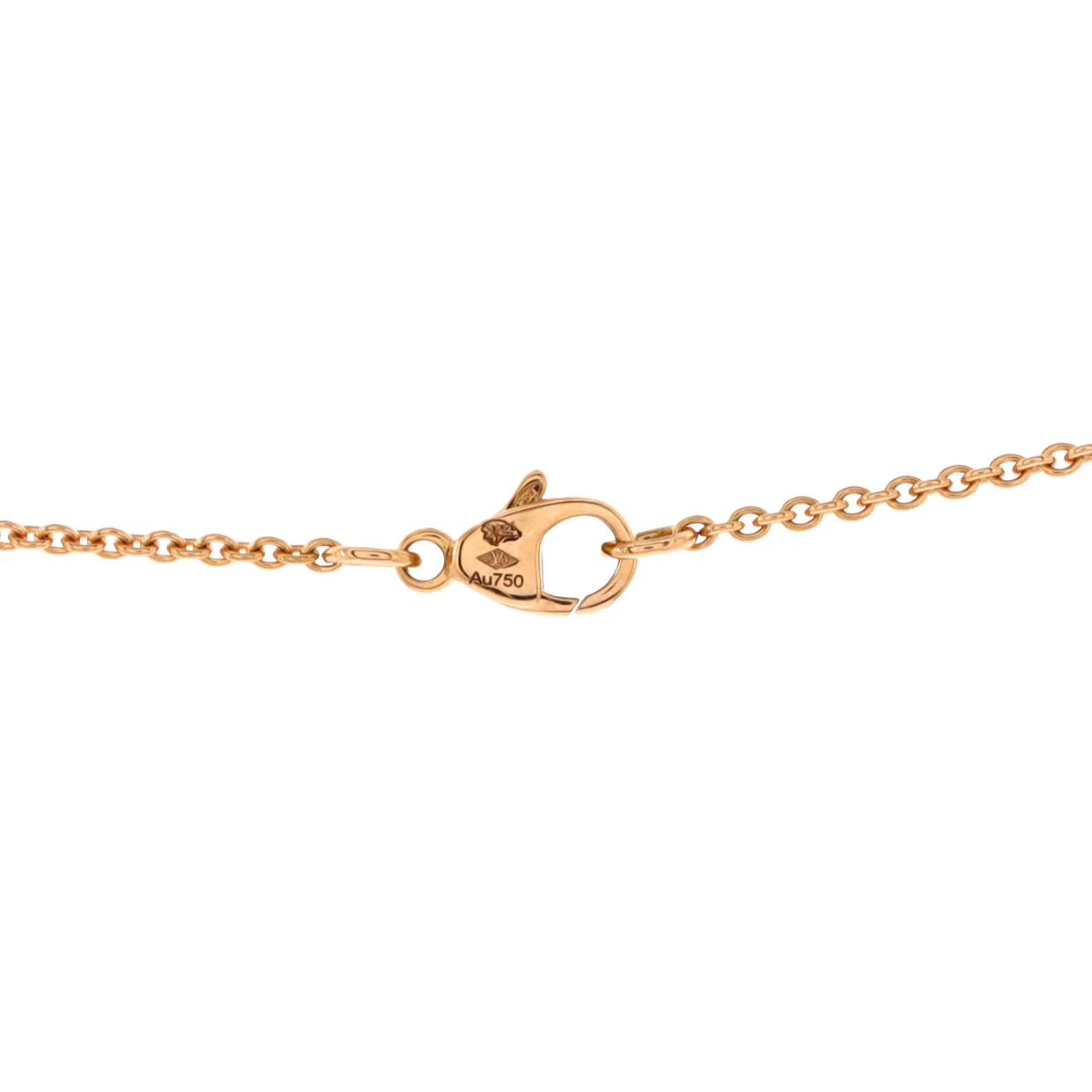 Empreinte Pendant Necklace 18K Rose Gold - Deep Luxury