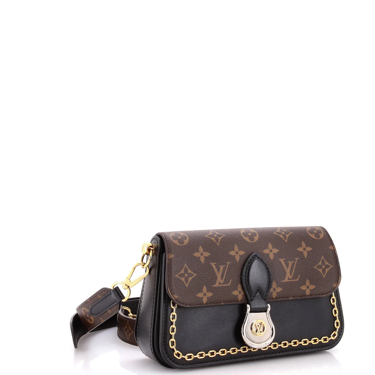 Neo Saint Cloud Shoulder Bag Monogram Canvas and Leather - Deep Luxury
