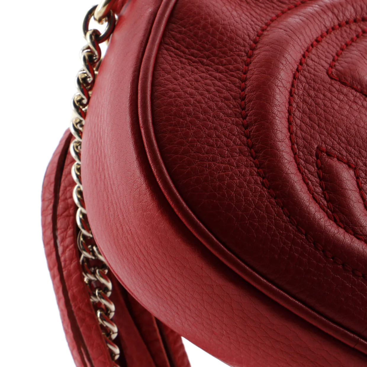 Soho Chain Bag Leather Mini - Deep Luxury