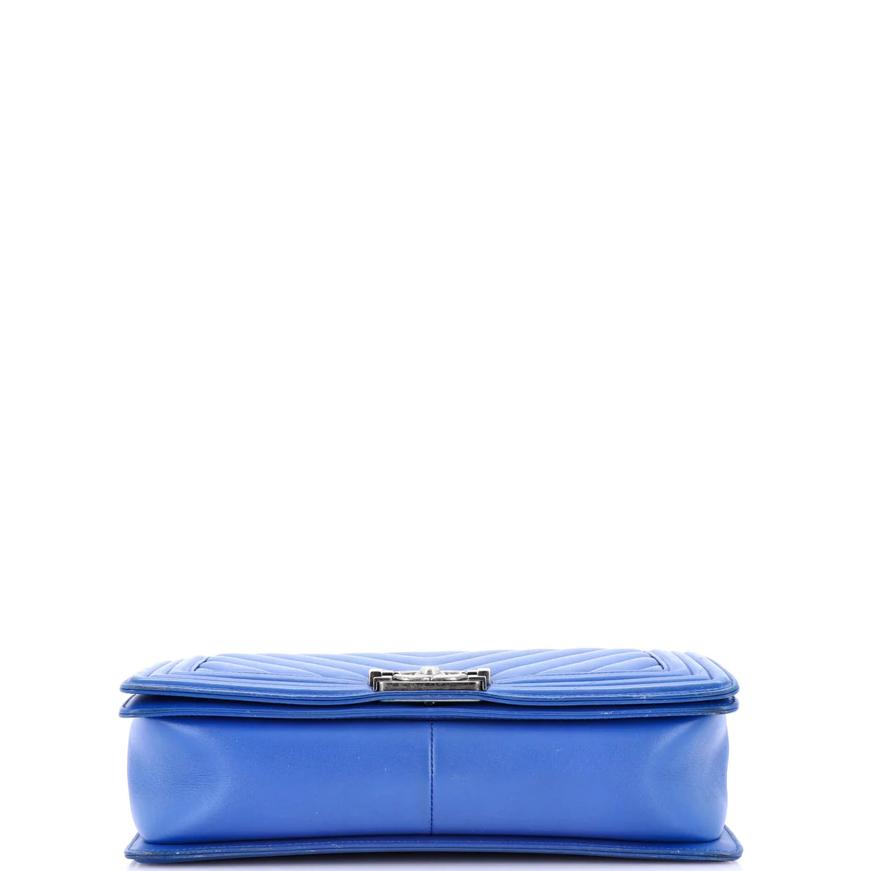 Boy Flap Bag Chevron Lambskin New Medium - Deep Luxury