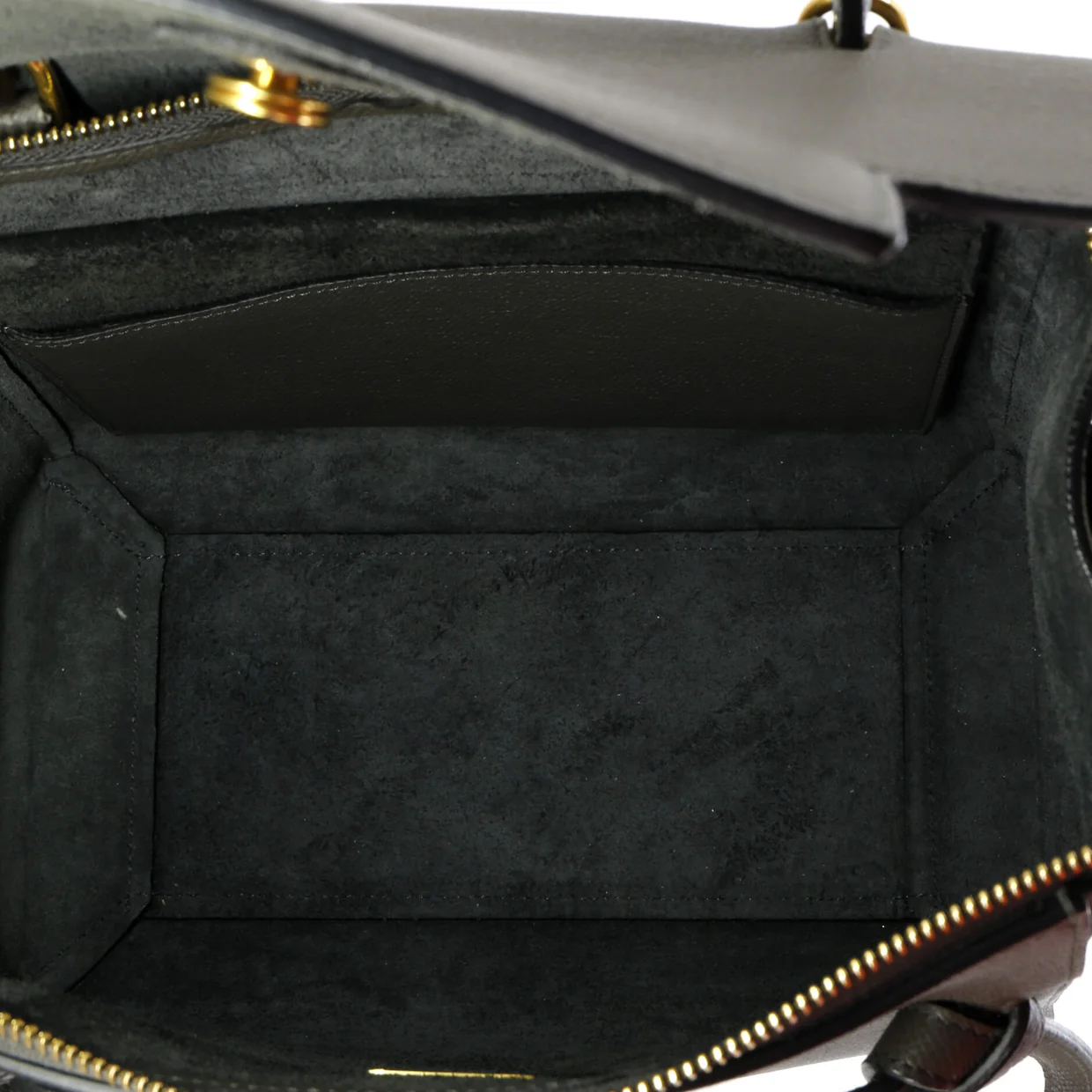 Belt Bag Textured Leather Micro - Deep Luxury