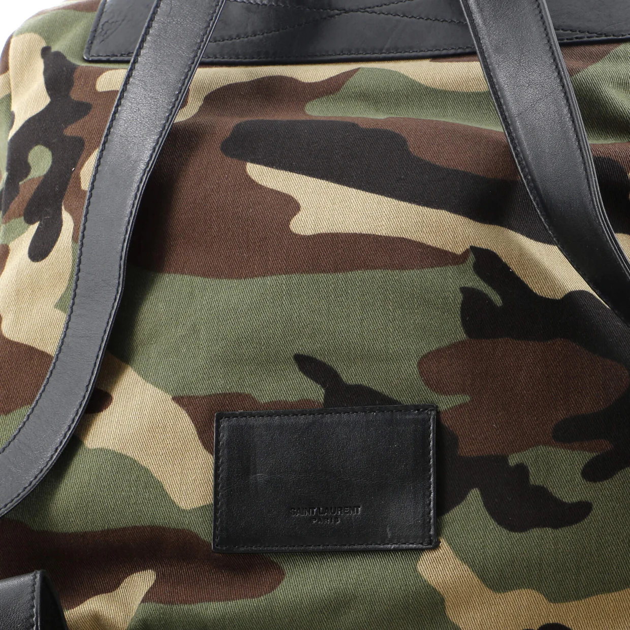 Rock Sac Backpack Camouflage Canvas Medium - Deep Luxury