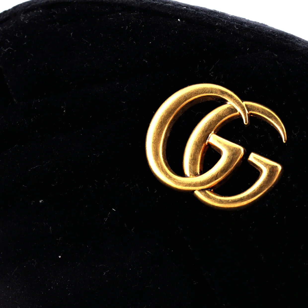 GG Marmont Belt Bag Matelasse Velvet - Deep Luxury