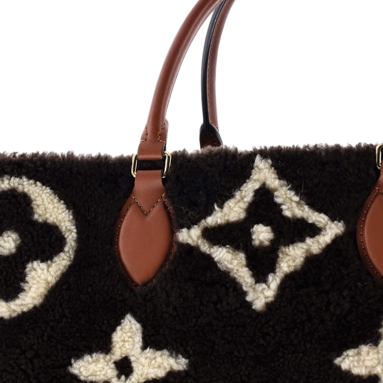 OnTheGo Tote Monogram Giant Teddy Fleece GM - Deep Luxury