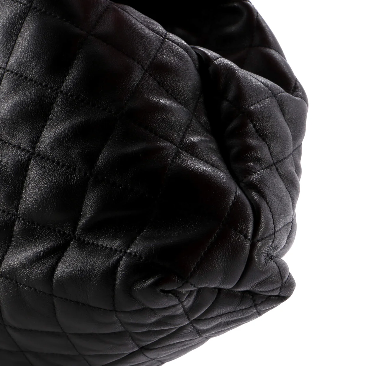 Icare Shopping Tote Quilted Leather Maxi - Deep Luxury