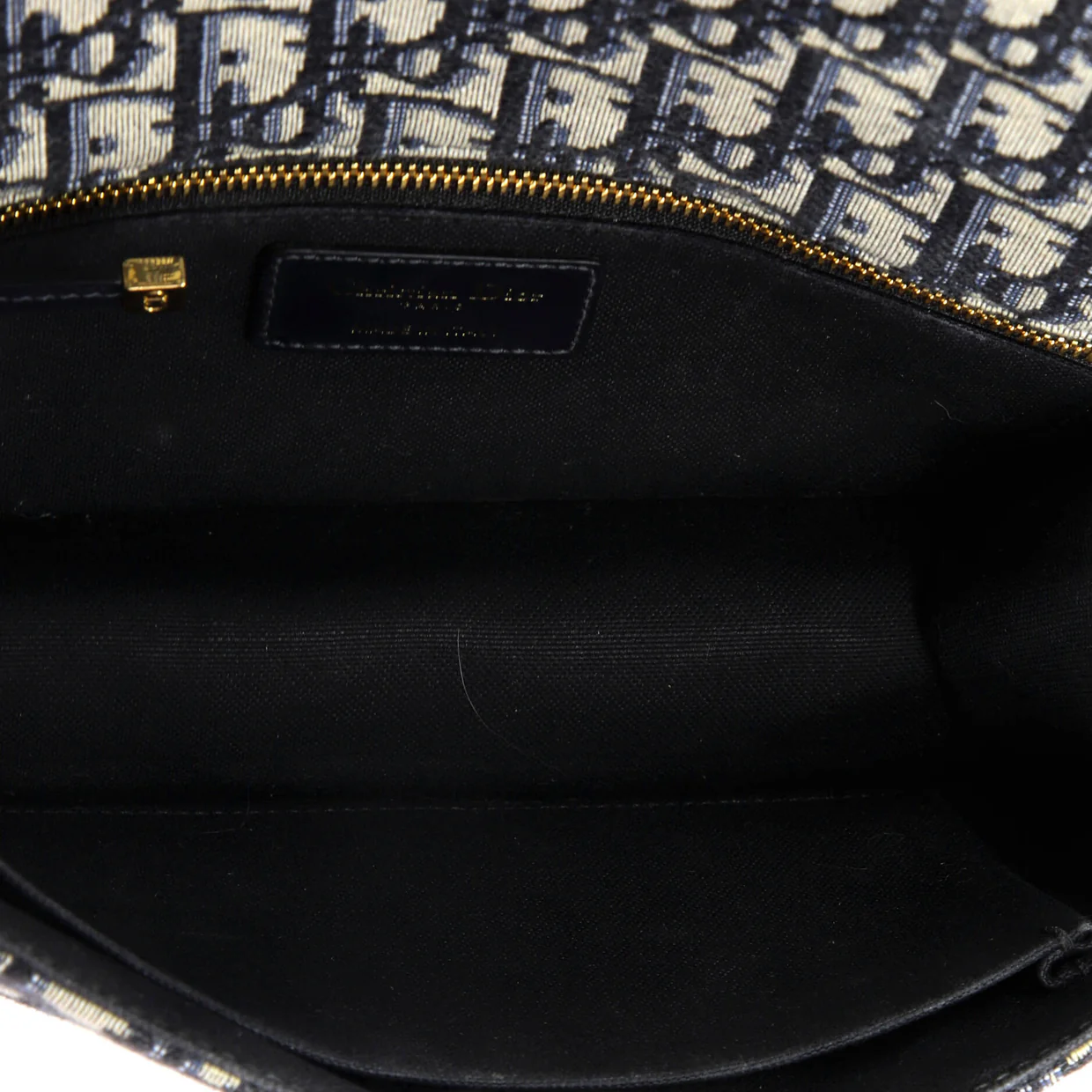 30 Montaigne Chain Flap Bag Oblique Canvas - Deep Luxury