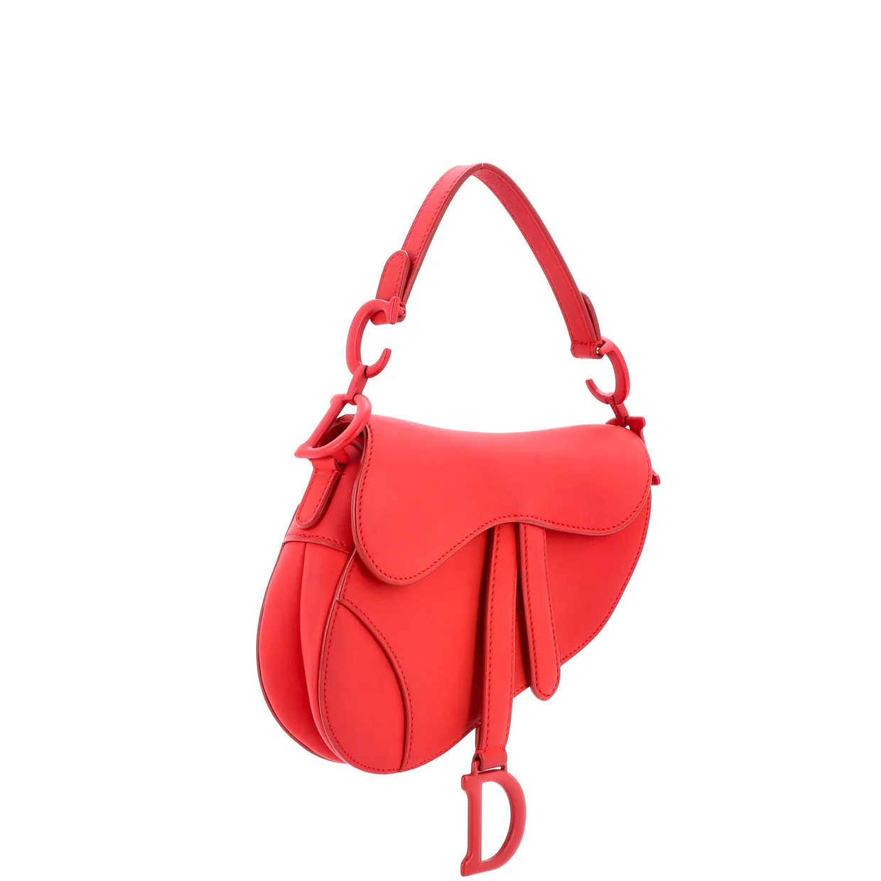 Ultra Matte Saddle Handbag Leather Mini - Deep Luxury