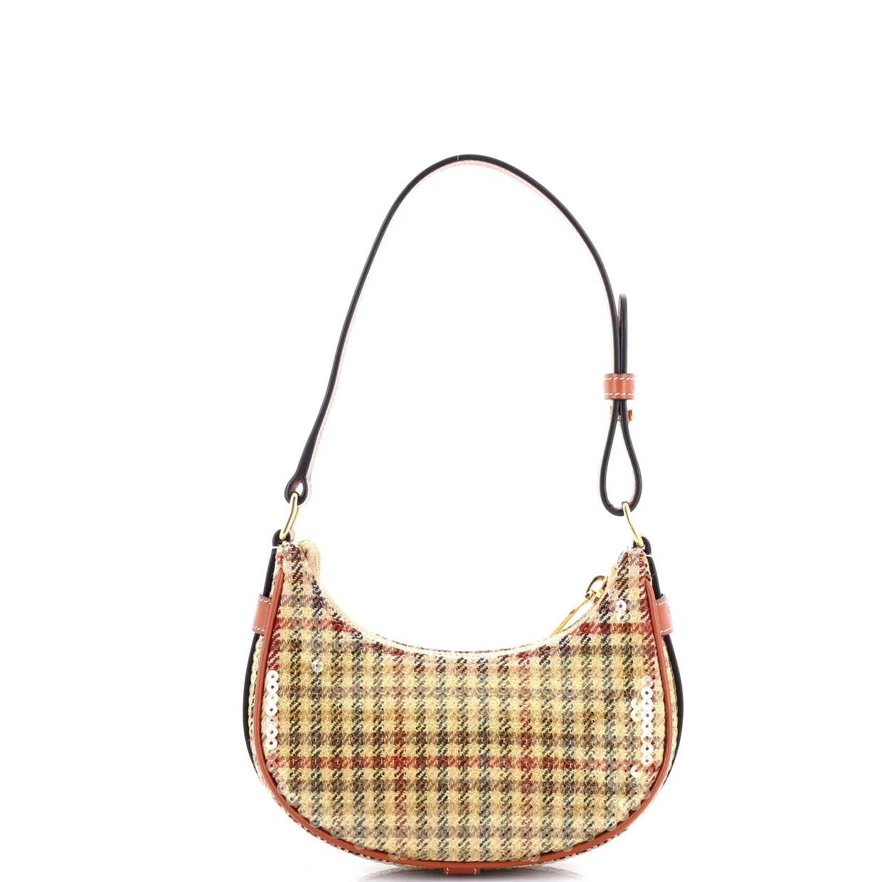 Ava Bag Tweed with Sequins Mini - Deep Luxury