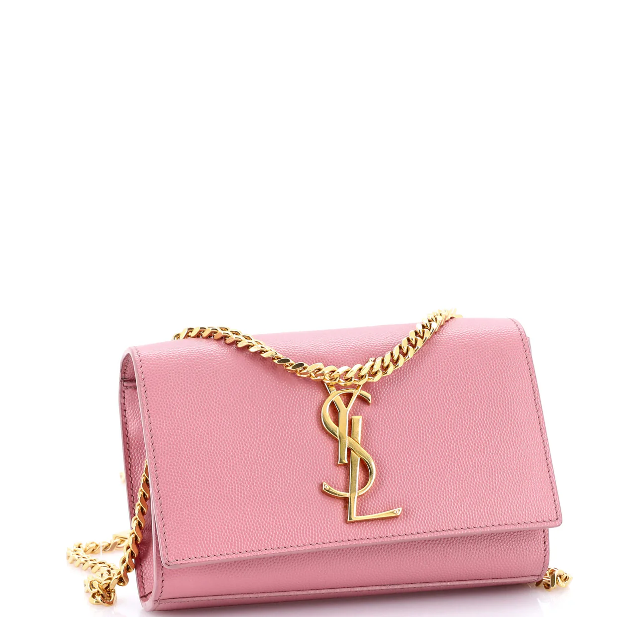 Classic Monogram Crossbody Bag Grainy Leather Small - Deep Luxury