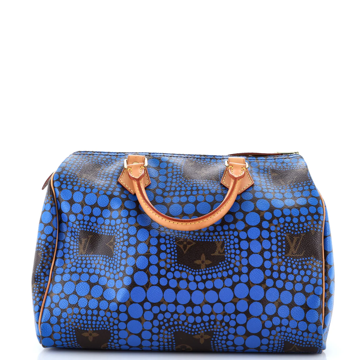 Speedy Handbag Limited Edition Kusama Town Monogram Canvas 30 - Deep Luxury