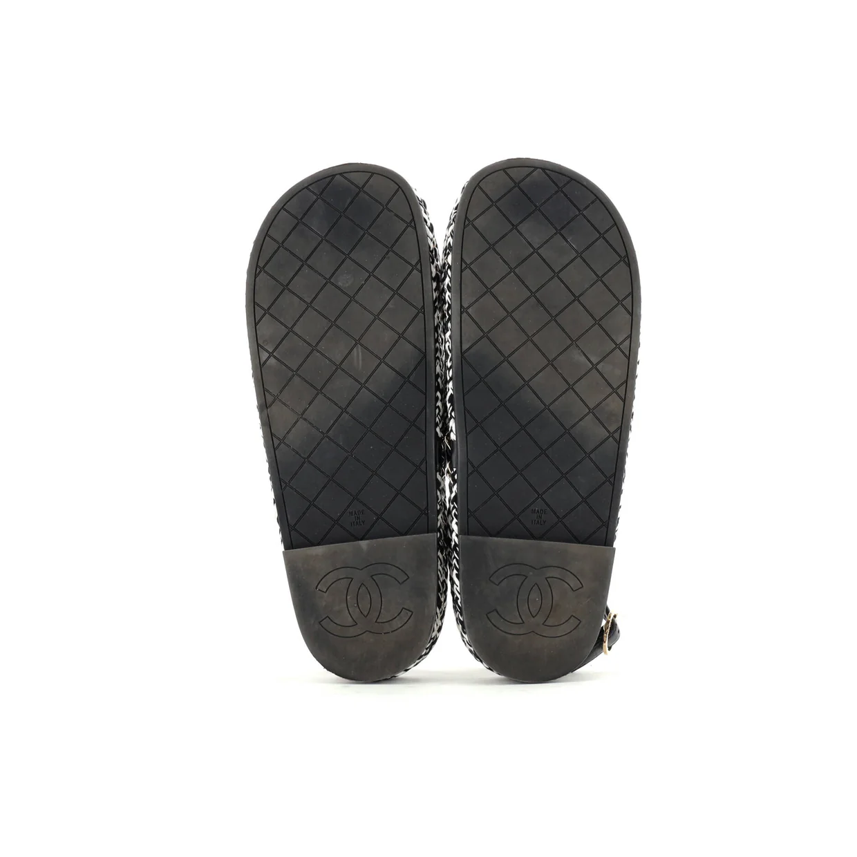 Women's CC Chain Sandals Braided Cord - Deep Luxury