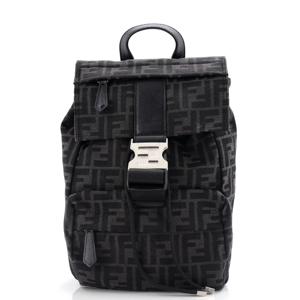 Fendiness Backpack Zucca Canvas Small - Deep Luxury