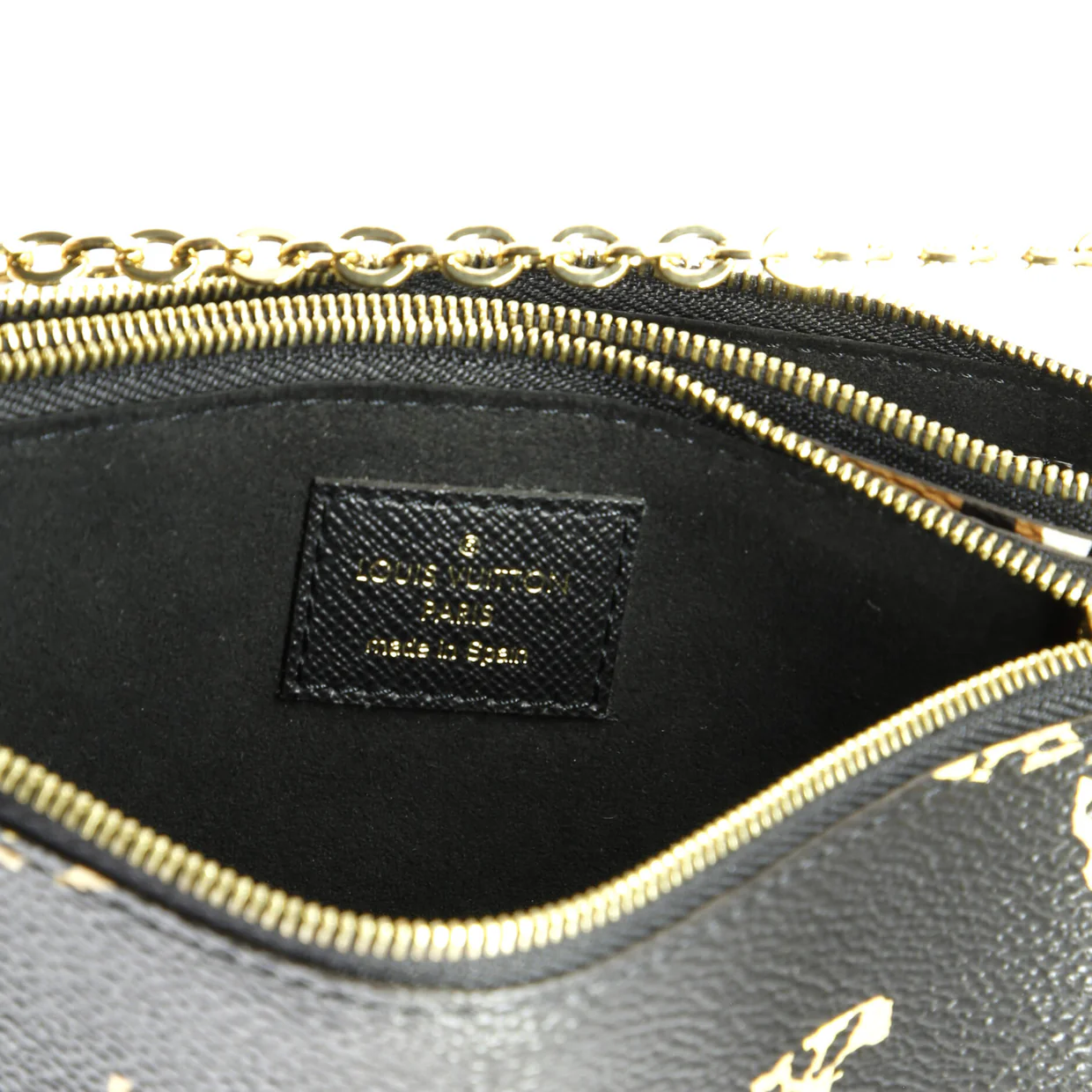 Double Zip Pochette Limited Edition Jungle Monogram Giant - Deep Luxury