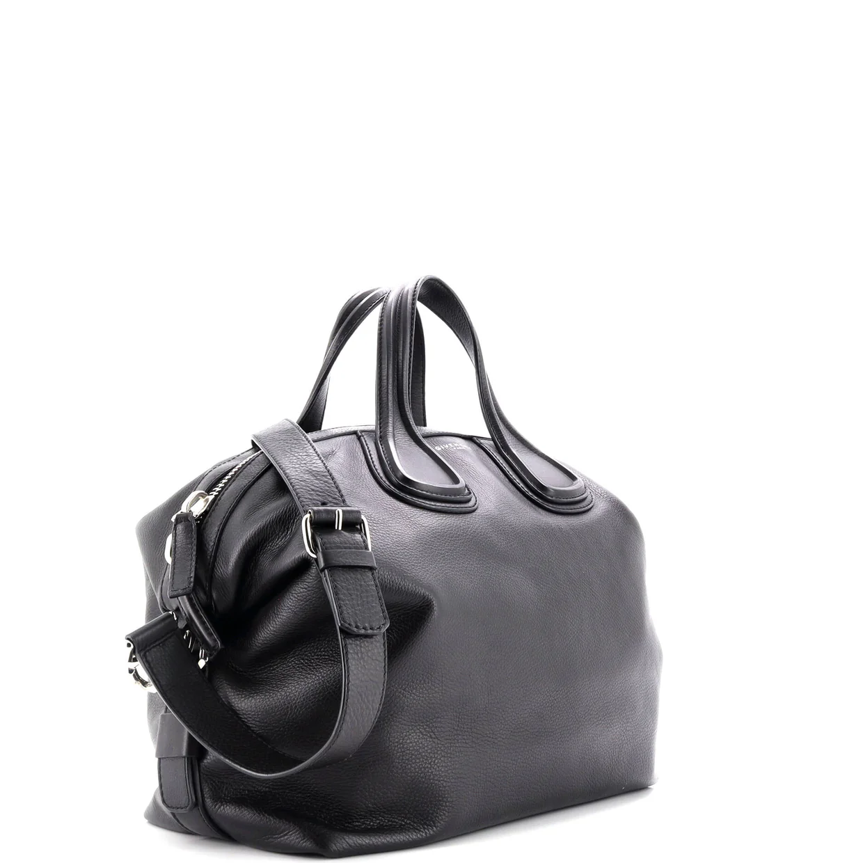 Nightingale Satchel Glazed Leather Medium - Deep Luxury