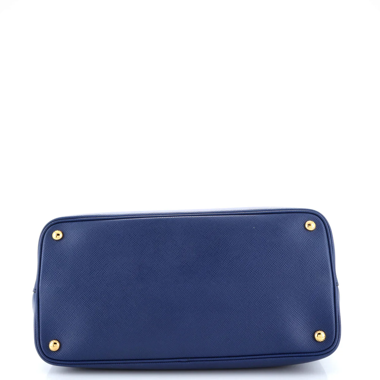 Cuir Double Tote Saffiano Leather Medium - Deep Luxury