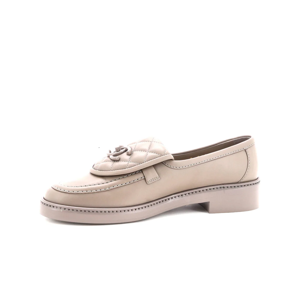 Women's CC Loafers Quilted Leather - Deep Luxury