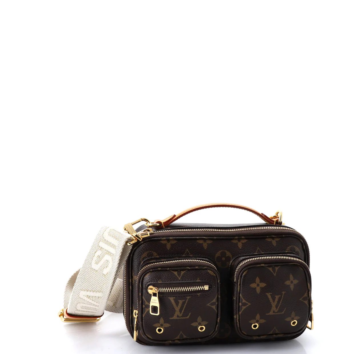 Utility Crossbody Bag Monogram Canvas - Deep Luxury