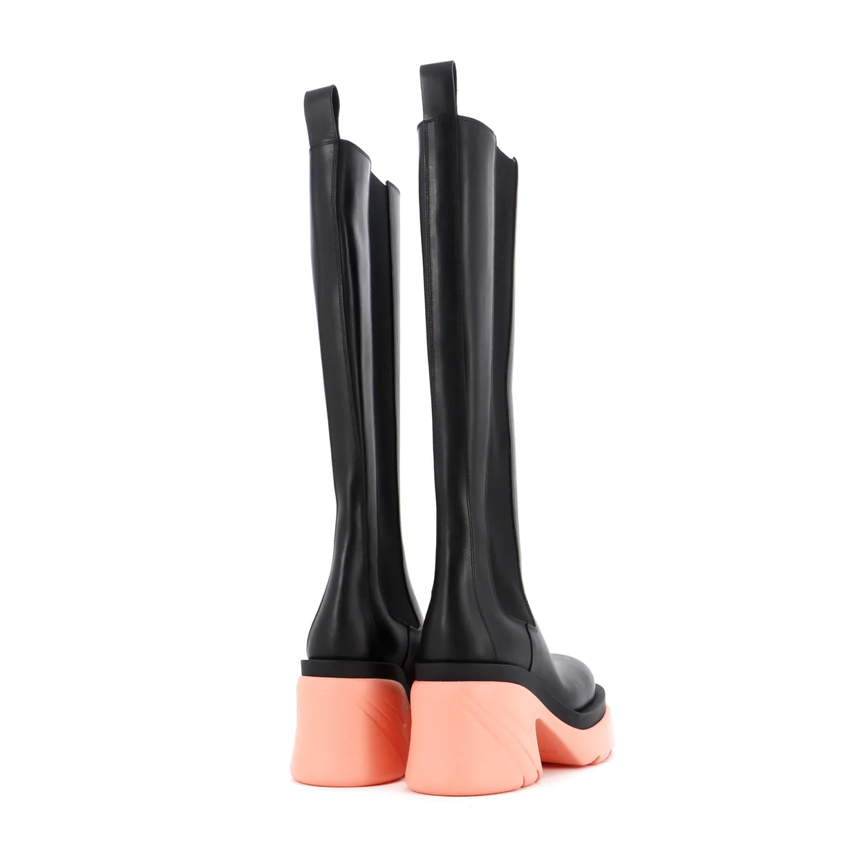 Women's The Flash Knee High Chelsea Boots Leather - Deep Luxury