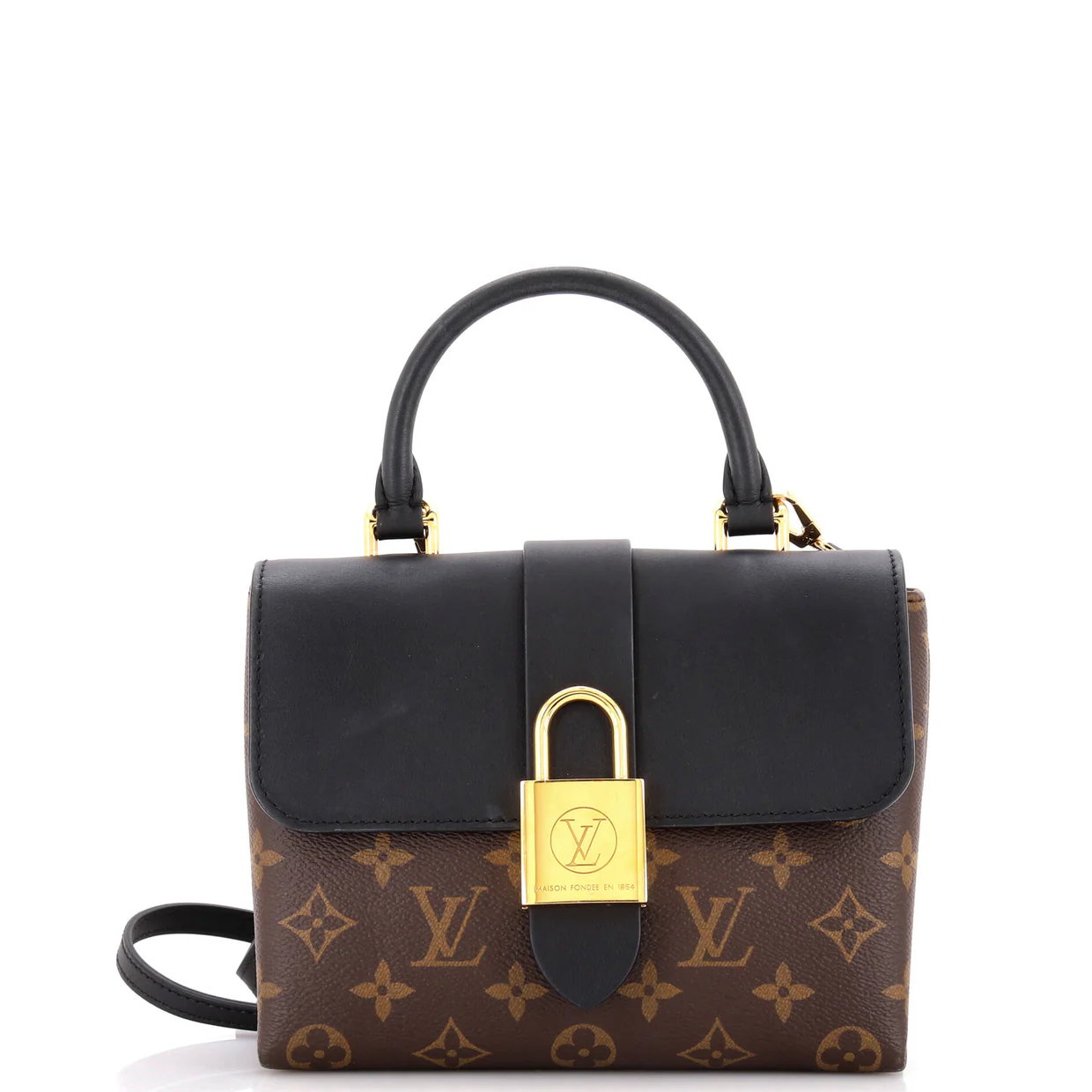 Locky Handbag Monogram Canvas with Leather BB - Deep Luxury