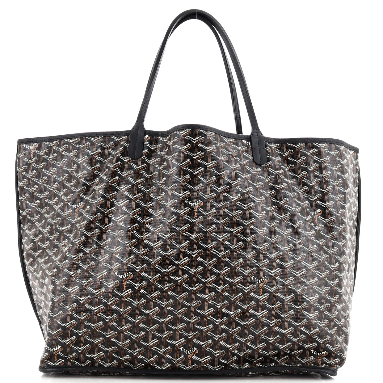 Anjou Reversible Tote Coated Canvas GM - Deep Luxury