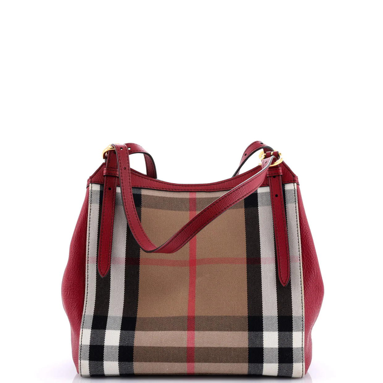 Canterbury Tote House Check Canvas Small - Deep Luxury