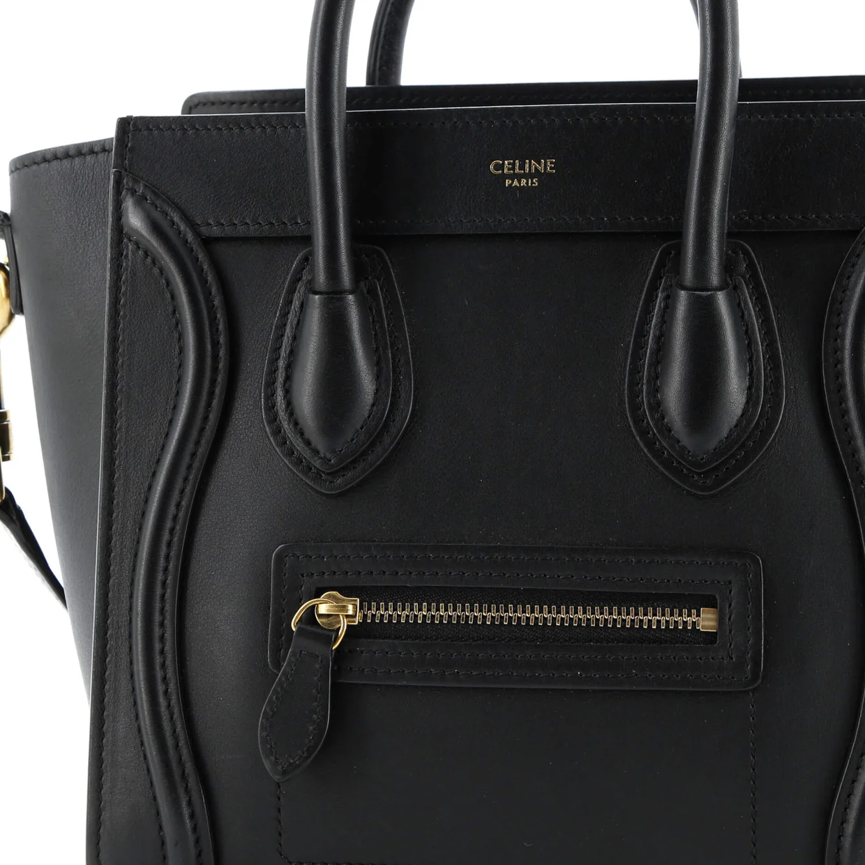 Luggage Bag Smooth Leather Nano - Deep Luxury