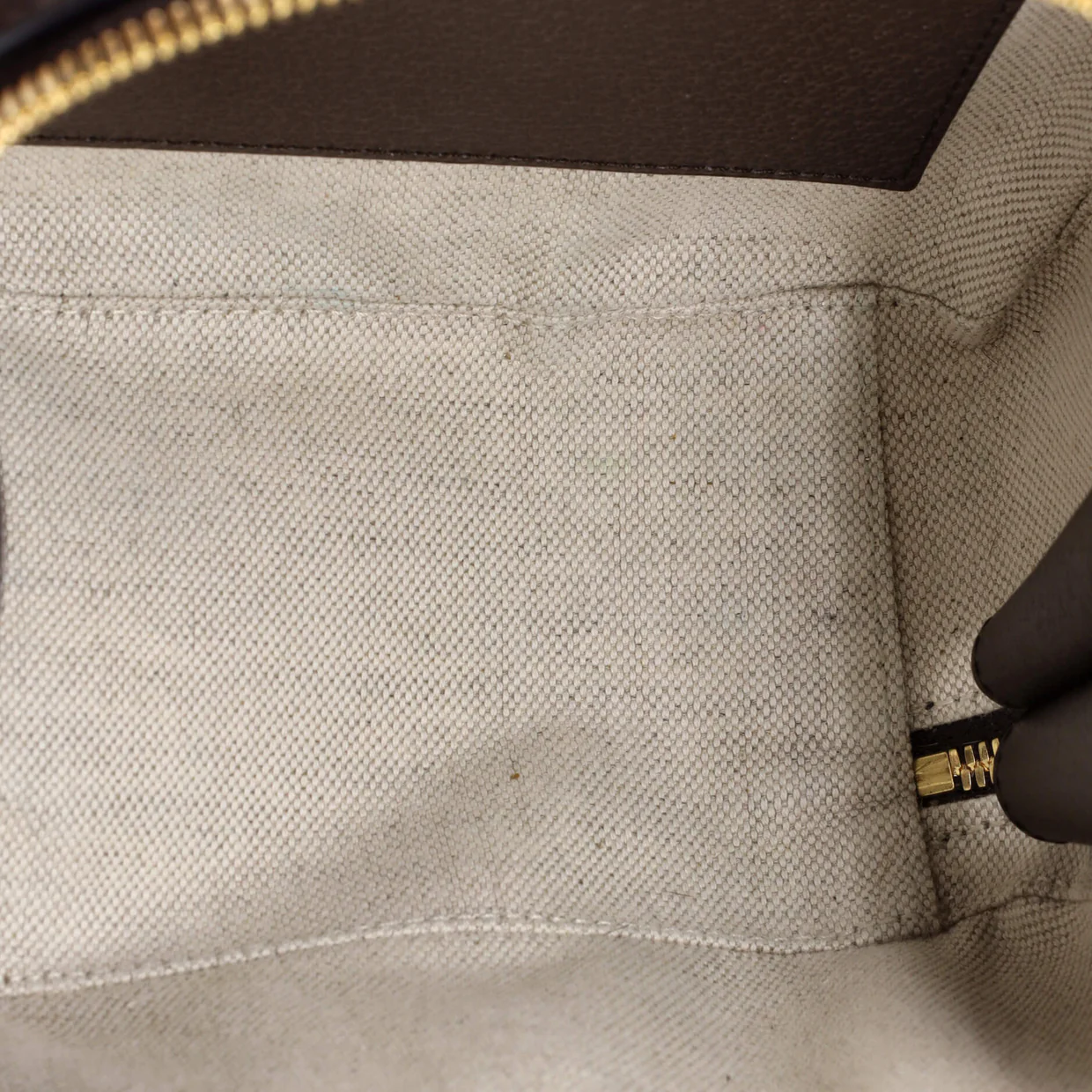 Ophidia Zip Around Top Handle Bag GG Coated Canvas with Leather Mini - Deep Luxury